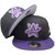 Albuquerque Isotopes New Era 2025 MiLB 59Fifty Fitted - Black, Purple, Silver