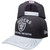 Las Vegas Raiders 2025 Draft New Era 9Fifty A-Frame Snapback - Black, Gray, Silver