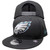Philadelphia Eagles New Era Basic 9Fifty Snapback - Black, Green, Metallic Silver