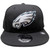 Philadelphia Eagles New Era Basic 9Fifty Snapback - Black, Green, Metallic Silver