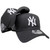 New York Yankees 27x Champs Custom NE 9Forty Snapback - Black, White, Silver