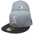 Anaheim Angels 50th Ann. Custom NE 59Fifty Fitted - Medium Gray, Black, Silver