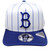 Brooklyn Dodgers New Era Satin Pinstripe 9Fifty AF Snapback - White, Royal, Gray