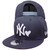 New York Yankees 2009 WS Heart NE Custom Snapback - Navy, White, Pink