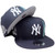 New York Yankees 27x Champs Statue Custom NE Snapback - Navy, White, Teal