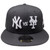 Yankees vs Mets Custom New Era 59Fifty Fitted Hat - Black, White, Red
