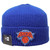 New York Knicks New Era Skull Knit Beanie - Royal Blue, Orange, White