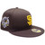 San Diego Padres 40th Ann. Custom New Era 59Fifty Fitted - Brown, Gold, White