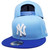 New York Yankees 2009 WS Custom New Era Snapback - Sky Blue, Royal, Silver