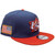 USA 2026 WBC New Era 9Fifty A-Frame Snapback - Navy, Red, White