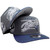 Chicago Bulls 6x Champs Custom NE 9Fifty AF Snapback - Dark Gray, Navy, White