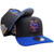 New York Mets 40 Anniversary Custom 9Fifty AF Snapback - Black, Royal, Orange