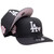 LA Dodgers 60th Heart NE Custom 9Fifty AF Snapback - Black, White, Pink