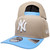 New York Yankees 2000 Champs Custom 9Fifty AF Snapback - Khaki, Sky, White