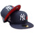 NY Yankees Custom 27 Champs Rose 59Fifty Fitted - Navy, White, Red