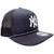 NY Yankees New Era Washed 9Fifty A-Frame Snapback - Black, White, Gray