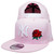 NY Yankees WS Champs Rose Custom 5Fifty Snapback - Pink, White, Red