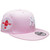 NY Yankees WS Champs Rose Custom 5Fifty Snapback - Pink, White, Red