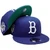 Brooklyn Dodgers 2026 Jackie Robinson 9Fifty Snapback - Royal, White, Green