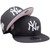 New York Yankees 09 WS Heart Custom 9Fifty Snapback - Black, White, Pink