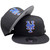 New York Mets 2026 Evergreen 9Fifty Snapback - Black, Royal, Orange