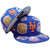 New York Mets 2026 Logo All Over 59Fifty Fitted - Royal, Orange, Multi