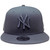 New York Yankees New Era YOUTH 9Fifty Snapback - Dark Graphite Tonal