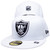 Las Vegas Raiders New Era Color Basic 59Fifty Fitted - White, Black, Gray