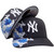 New York Yankees New Era VisSurf 59Fifty Fitted - Black, Blue, White