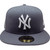 New York Yankees Classic New Era 59Fifty Fitted - Dark Gray, Light Gray Tonal