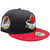 New York Knicks Upside Down Custom NE 59Fifty Fitted - Black, Red, Gold