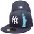 NY Yankees Custom Statue 1949 Laurel 59Fifty Fitted - Navy, White, Teal