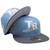 Tampa Bay Rays 20th Season Custom New Era Fitted - Blue, Graphite, Silver