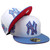 New York Yankees 00 Champs Custom NE 59Fifty Fitted - White, Gray, Blue