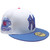 New York Yankees 00 Champs Custom NE 59Fifty Fitted - White, Gray, Blue
