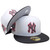 New York Yankees 00 Champs Custom NE 59Fifty Fitted - White, Black, Red
