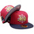 New York Mets Web Custom New Era 59fifty Fitted - Deep Red, Navy, Gold