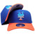 New York Mets New Era Felt 9Forty Snapback Hat - Royal, Orange, White