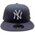 New York Yankees New Era Rhinestone 5950 Fitted - Navy, Silver, White