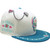 LA Dodgers Day of the Dead Sugar Skull 59FIFTY Fitted – Cream, Aqua, Multi