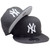 New York Yankees Evergreen 9FIFTY Trucker Snapback – Black, White, Gray