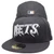 New York Mets Drip Custom New Era 59FIFTY Fitted Hat – Black, Silver, Orange