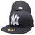 New York Yankees 2000 Champs Custom 59FIFTY Fitted - Black, Sky Blue, White