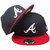 Atlanta Braves New Era 59Fifty Onfield Official Fitted Hat - Navy, Red, White