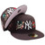 New York Yankees Custom Tattoo Art 59FIFTY Fitted – Brown, Pink, Multi