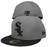 Chicago White Sox New Era 59Fifty Basic Fitted Hat - Storm Gray, Black