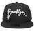 Script Brooklyn New Era 59Fifty Basic Fitted Hat - Black, White