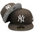 New York Yankees New Era 59Fifty Basic Fitted Hat - Brown, White