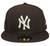 New York Yankees New Era 59Fifty Basic Fitted Hat - Brown, White