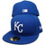 Kansas City Royals New Era Onfield Official Fitted Hat - Royal Blue, White